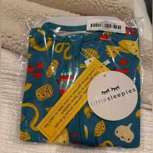 Little Sleepies Pasta Party Zippy 3-6